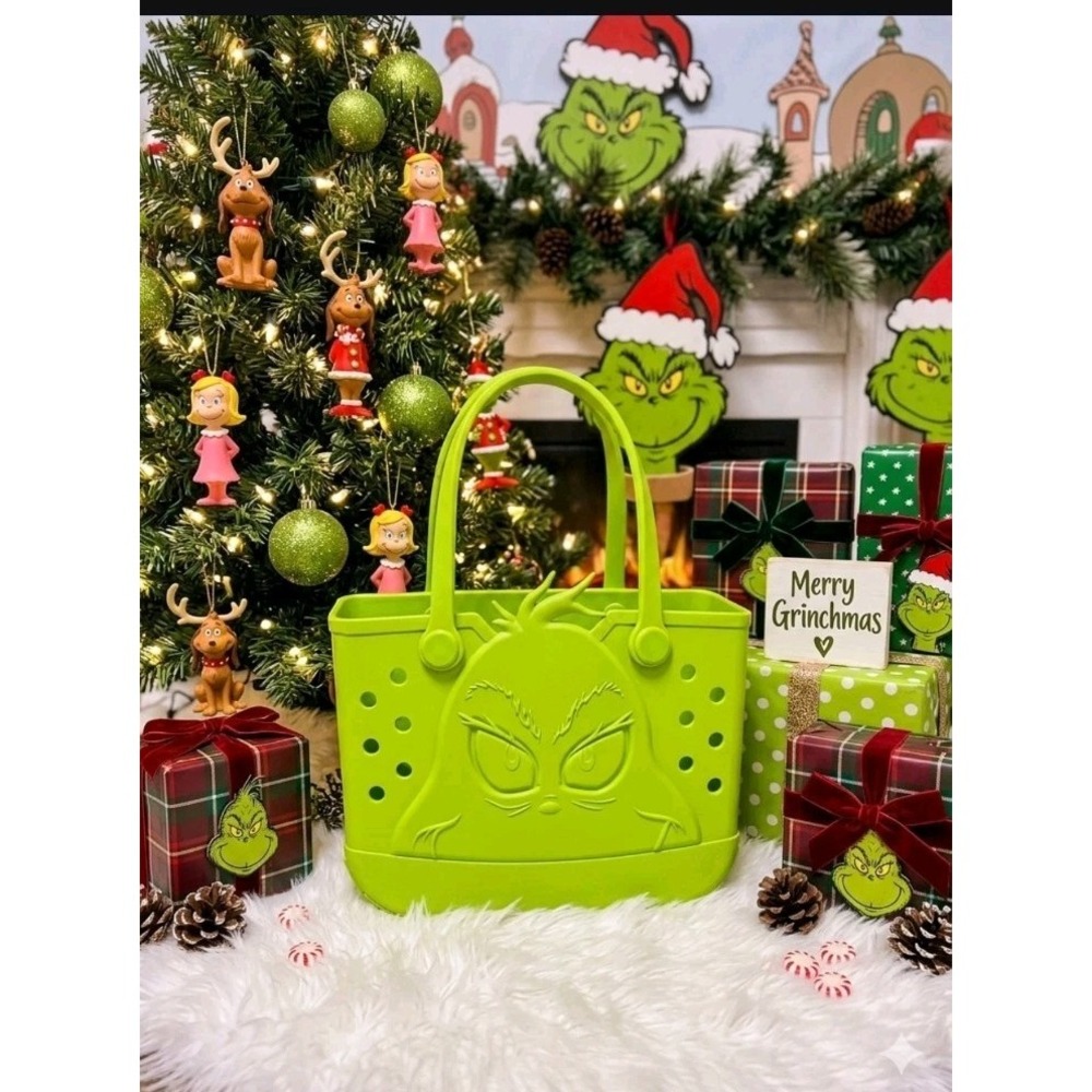 Grinch Green Tote Bag - Animation Cartoon & TV Character Theme